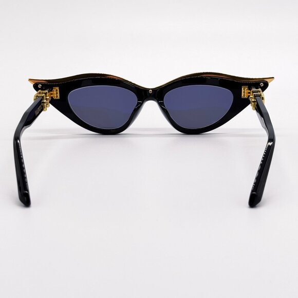 NEW VALENTINO V-GOLDCUT-II WOMEN BLACK SUNGLASSES VALENTINO VLS-114A main image 3